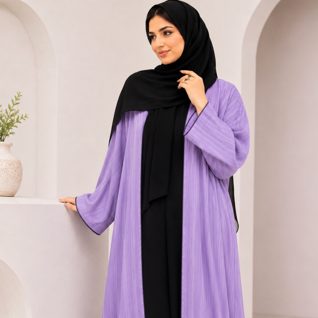 Light Purple Abaya