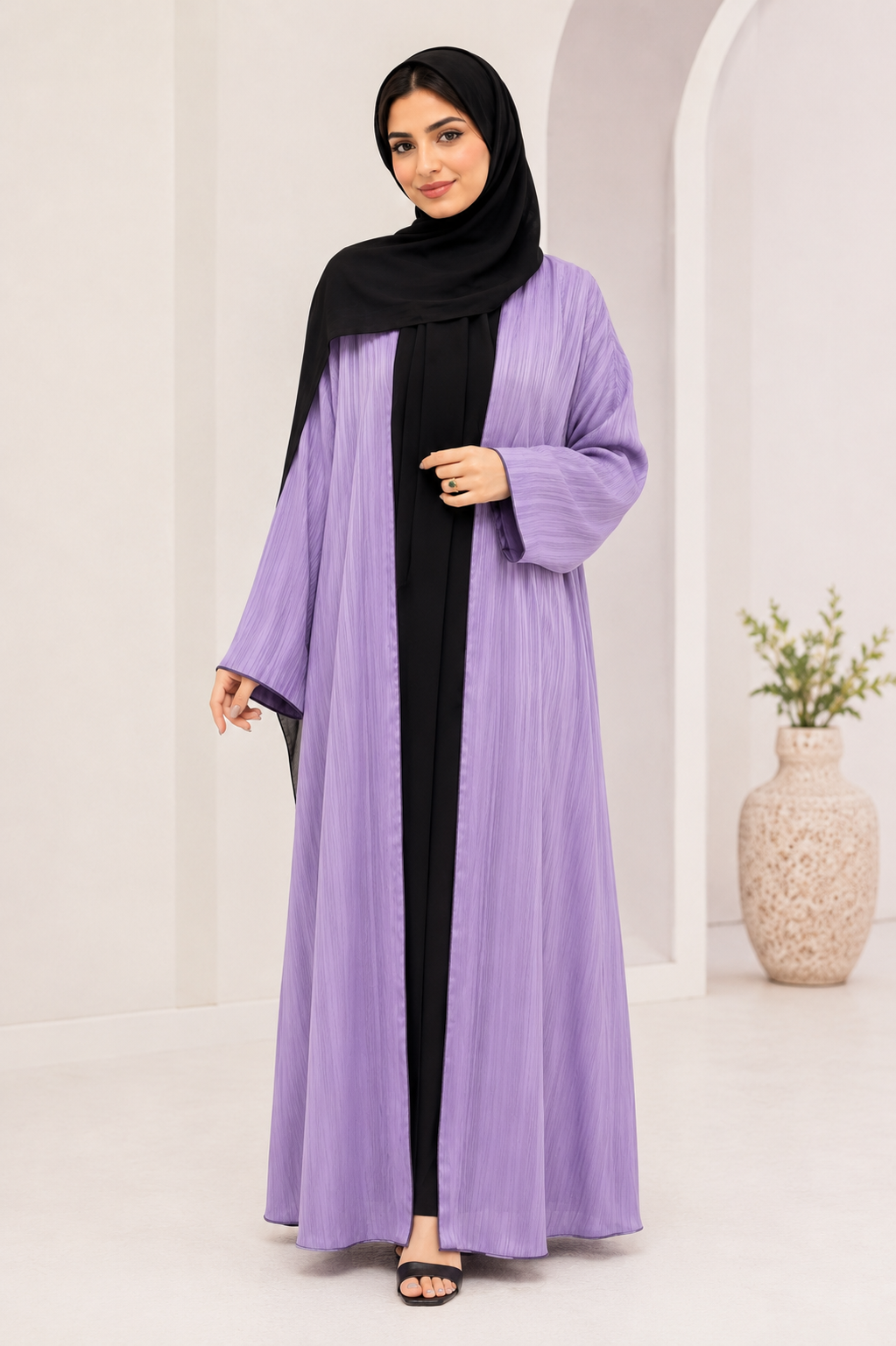 Light Purple Abaya