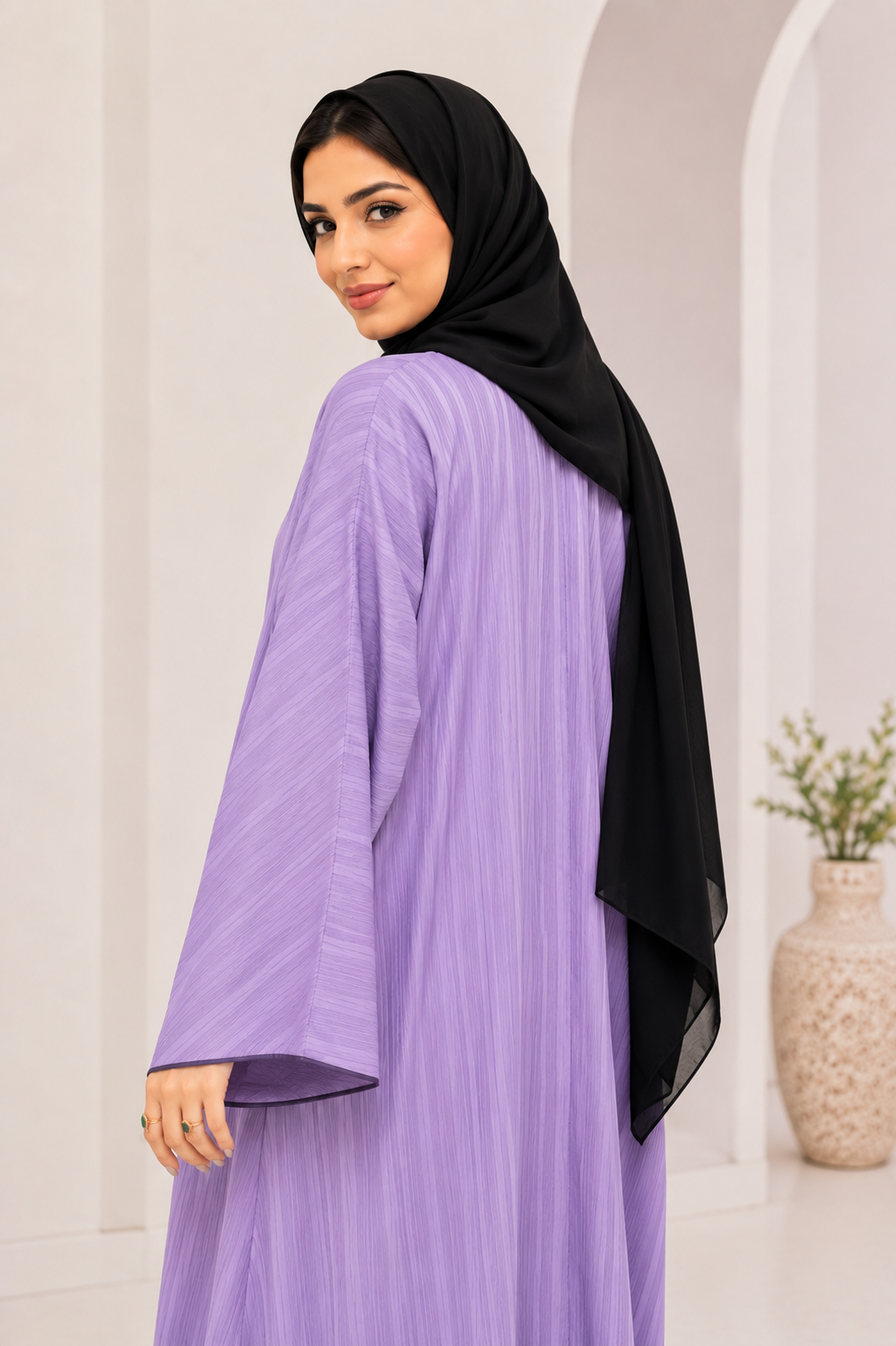 Light Purple Abaya