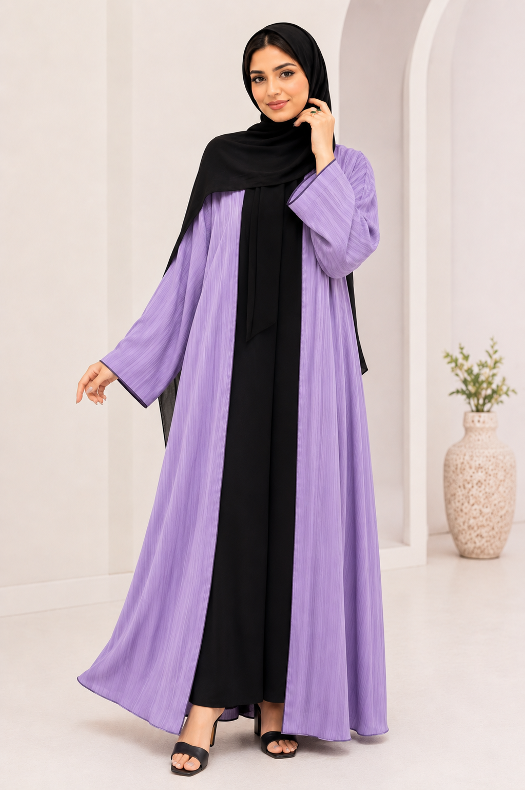 Light Purple Abaya