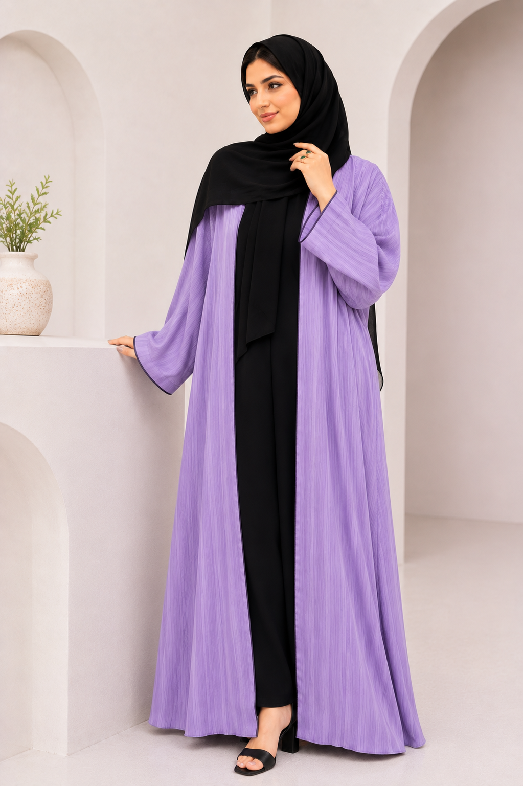 Light Purple Abaya