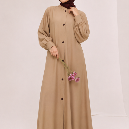 Desert Fawn Premium Sherwani Abaya