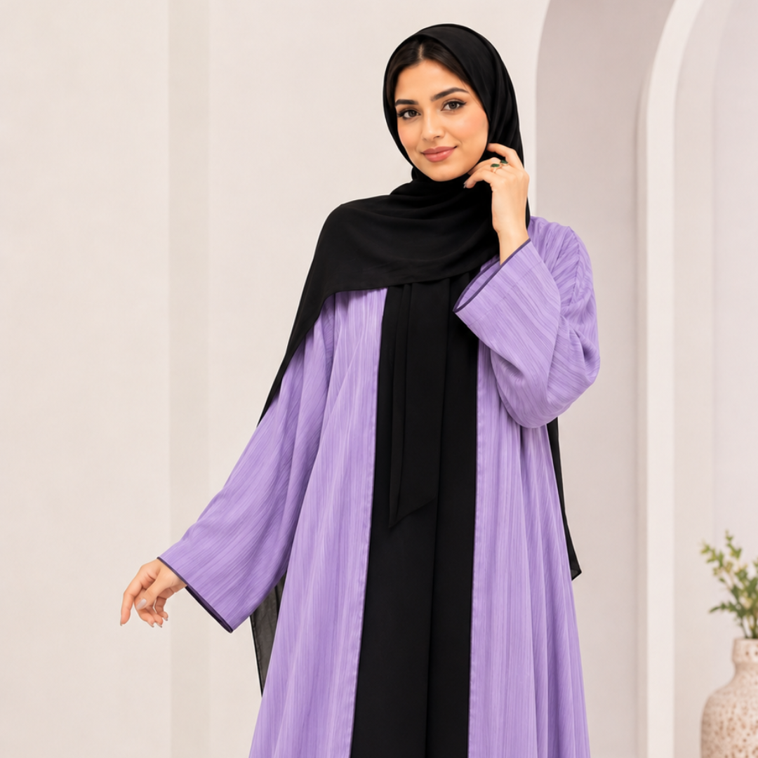 Light Purple Abaya